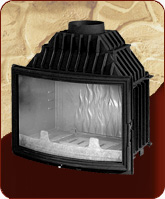 Каминные топки Панорама